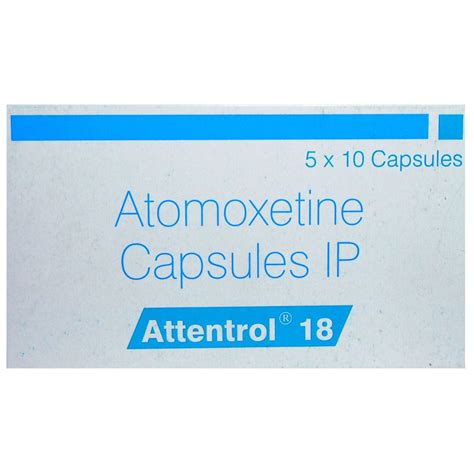 Attentrol 18 Capsule 10's Price, Uses, Side Effects, Composition ...