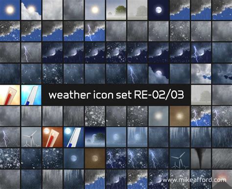 Image result for Weather Icon Set