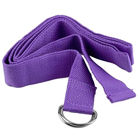 Generic Fitness Yoga Stretch Strap D-ring Belt Figure Leg Band : Amazon ...