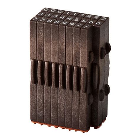 Shachihata Stamp Concatenated Number Stamp Numbering - SCOOBOO - Shachihata