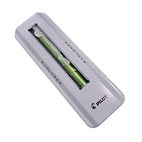 Pilot Explorer Fountain Pen - Medium - Lime Green – Bumbo Stationeries