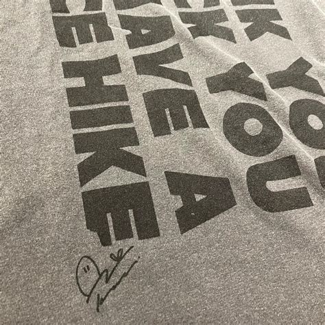 COTTON TEE " HAVE A NICE HIKE " | COOP ALEX