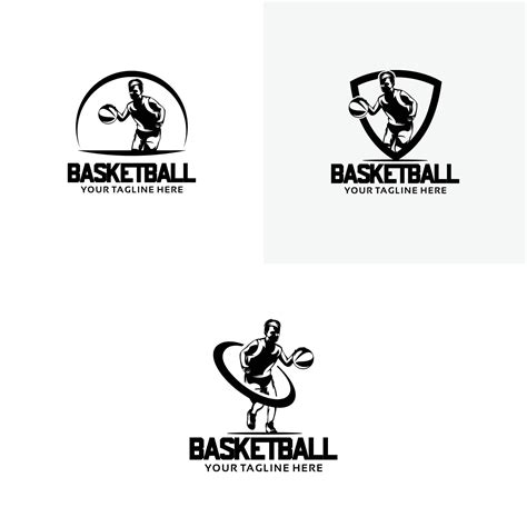 Set of Basketball Logo Design Templates 14797149 Vector Art at Vecteezy