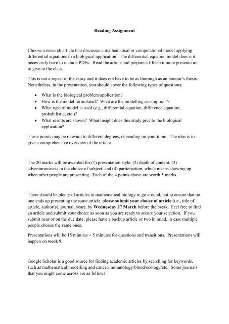 Image result for Reading Assignment Exercises