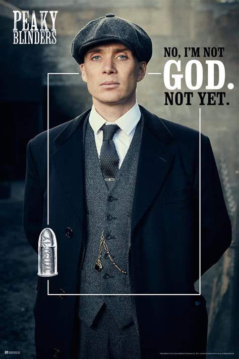 Peaky Blinders Poster Tommy Shelby Im Not God Not India | Ubuy