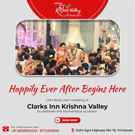 Cheap Destination Wedding in Mathura | Clarks Inn Krishna Valley ...