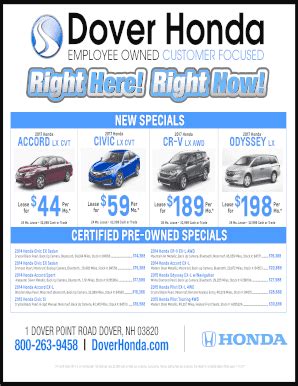 Fillable Online NEW SPECIALS Fax Email Print - pdfFiller