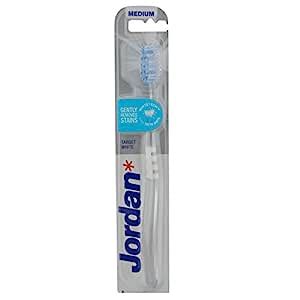 Buy Jordan Target White Toothbrush Medium Bristles ( Random Color ...