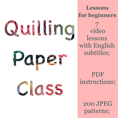 Image result for Quilling Lessons