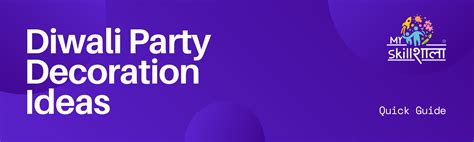 Party Decoration Ideas for Diwali 2023: Free Diwali decoration Checkli ...