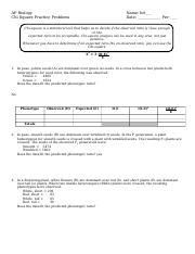 Image result for Chi-Square Practice Problems