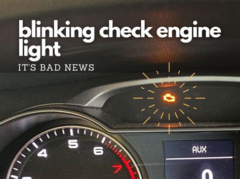Image result for Flickering Check Engine Light