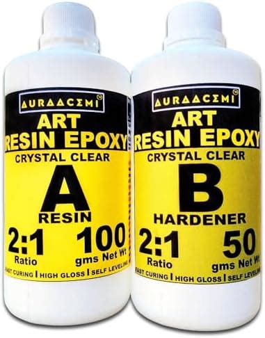 AURAACEMI Crystal Clear UV Resistant| Long- Lasting| Smooth Finish| All ...