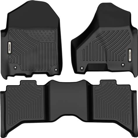 OEDRO Floor Mats Compatible for 2013-2018 Dodge Ram 1500/2500/3500 Crew ...