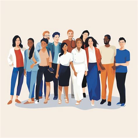 People Standing Together Cartoon 的图像结果