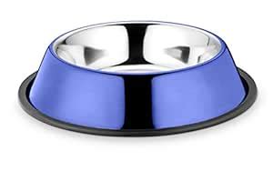 HMSTEELS Stainless Steel Pet Dog Feeding Bowl Anti Skid Bowl ...