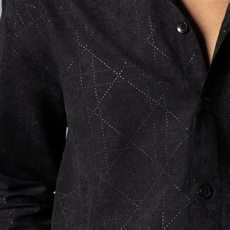 BLACK SUEDE LASER LUXE SHIRT – Hophead