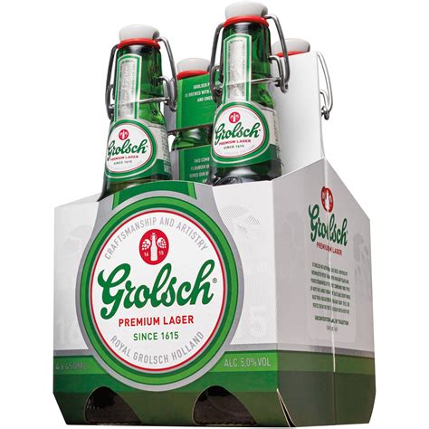 Grolsch Premium Lager Beer - 4pk/15.2 fl oz Bottles | Beer, Grolsch ...