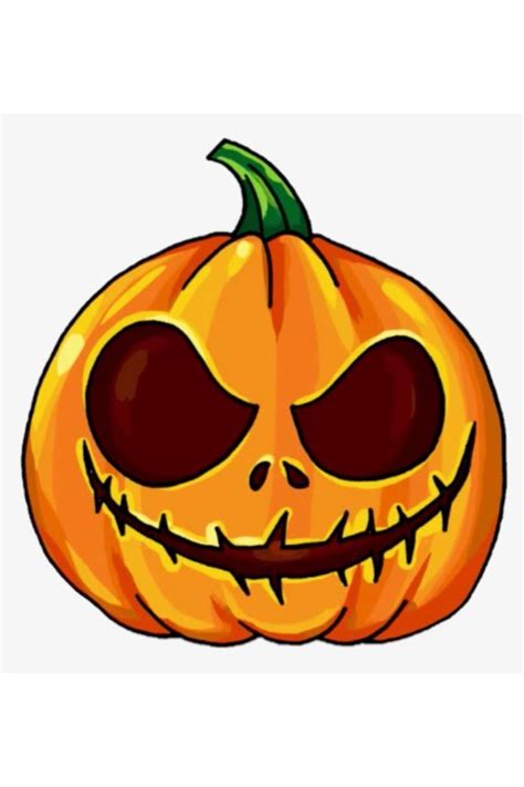 halloween drawing pumpkin