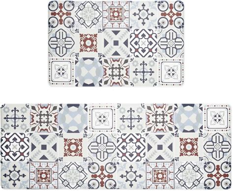 Amazon.com: Navaris Cushioned Anti-Fatigue Floor Mat - Set of 2 ...