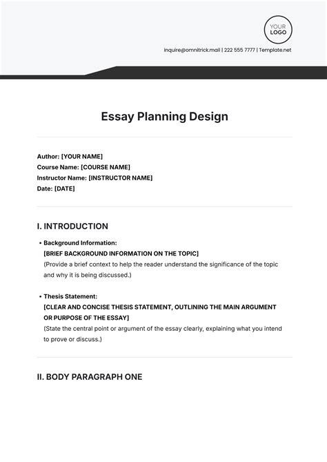 Essay Format 的图像结果
