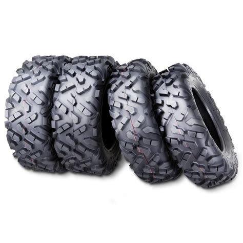 Polaris Sportsman 570 850 Four Wheeler Tires Set, 26x8-14 & 26x10-14 ...