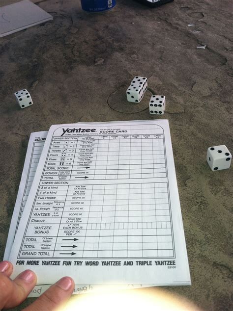 Yahtzee | Triple yahtzee, Yahtzee, Fun