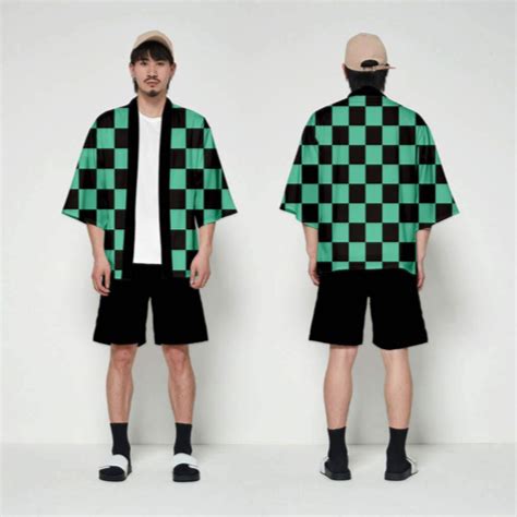 Demon Slayer Kimetsu no Yaiba Tanjiro Kamado Cosplay Costume Party ...