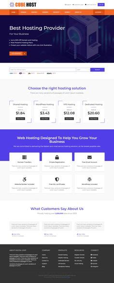 Image result for HTML Website Host