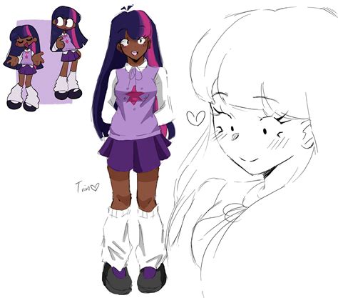 ArtStation - Twilight Sparkle fan art(Human vers): My little Pony