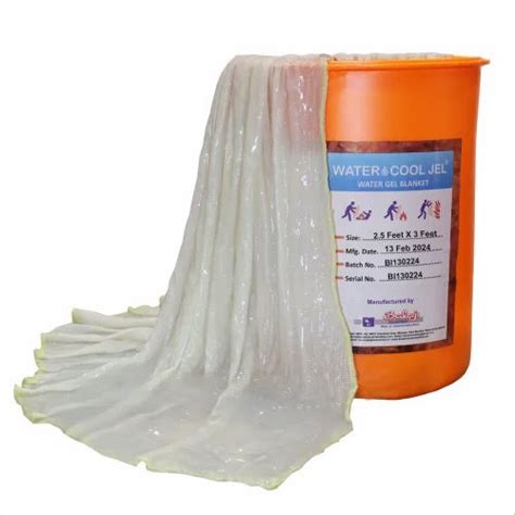 Fire Blanket - Water Gel Fire Burn Blanket Sachet Manufacturer from Mumbai