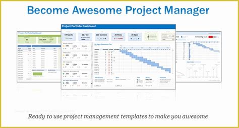 Microsoft Project Templates Free Of Microsoft Project Management Templates Excel Project ...