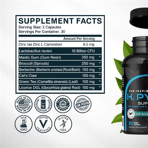 Zenmen H. Pylori Support | Lactobacillus Reuteri India | Ubuy