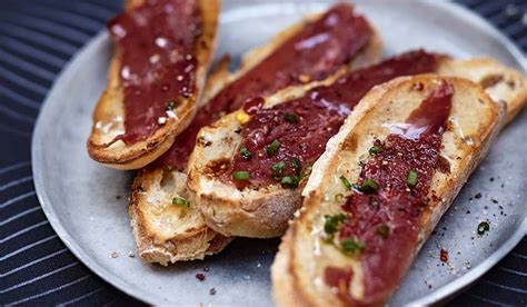 magret séché apéritif marmiton