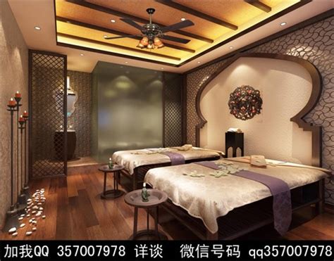 龙光足浴店装修设计- 上海高恒装饰设计