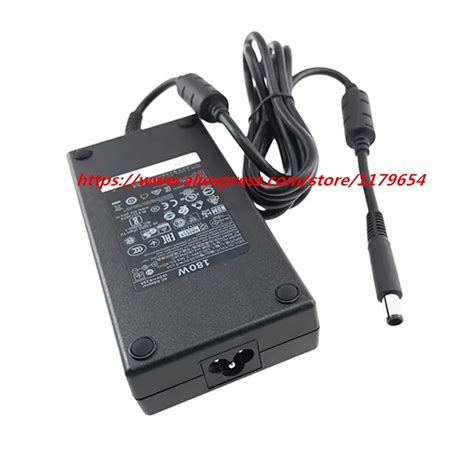 Precision Laptop Charger Genuine Dell Alienware 180W AC Adapter - 19.5V ...