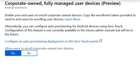 Device Management and Privacy Screen Android Intune Company 的图像结果