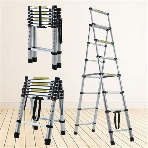 Image result for How to Use a Telescoping Ladder