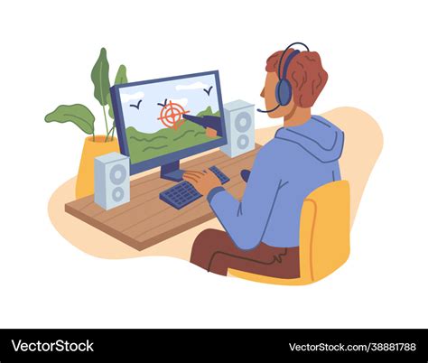 Play Computer Games Clipart