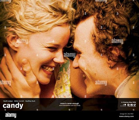 ABBIE CORNISH, HEATH LEDGER POSTER, CANDY, 2006 Stock Photo - Alamy