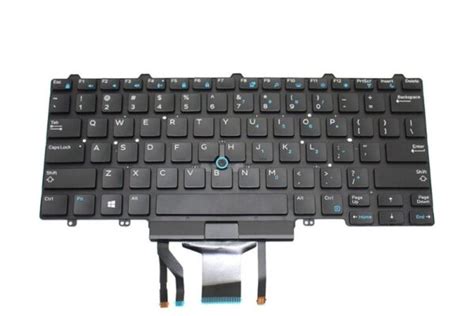 Laptop Keyboard for Dell Latitude E5450, E5470, E7470, 5480, 7480, E7 ...