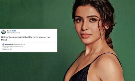 Samantha Ruth Prabhu's Reply To Troll Saying 'Women Rise Just To Fall ...