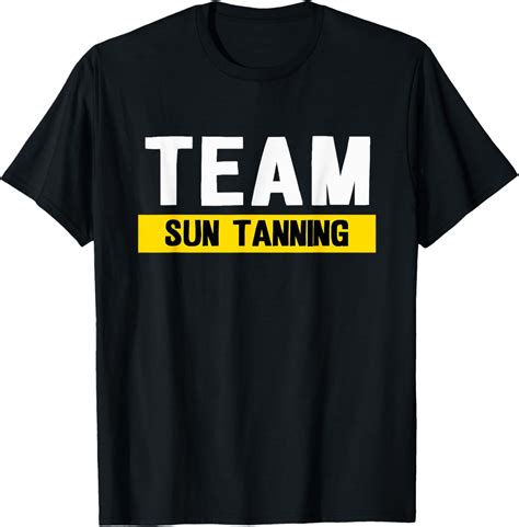 Exquisite and comfortable-Team sun tanning t-shirt - Walmart.com