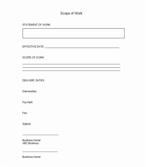 Image result for Scope of Work Example Construction