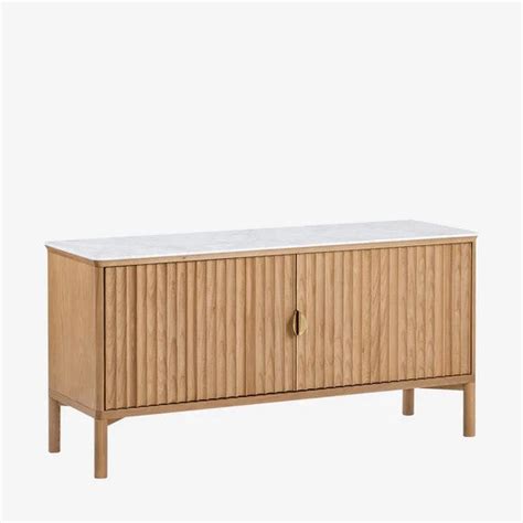 Andreas Fluted Sideboard – Zephh Lifestyle Pvt. Ltd.
