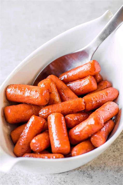 Brown Sugar Glazed Carrots - Homemade Hooplah