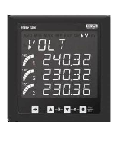Elite 300 - Multifunction panel meters - SECURE