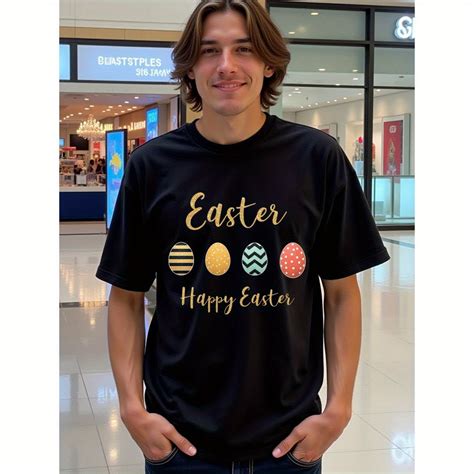 100% cotton tshirts Novelty Clothing, Men's Clothing, Glittery Easter T ...