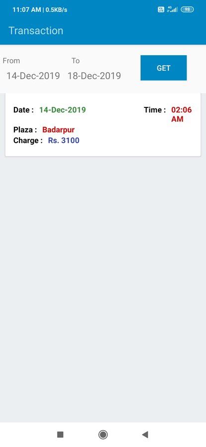 MCD Toll Tax — rfid tag