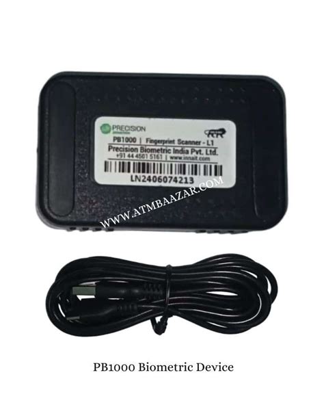 Precision PB1000 L1 Biometric Fingerprint Scanner Device – ATMBAAZAR.COM